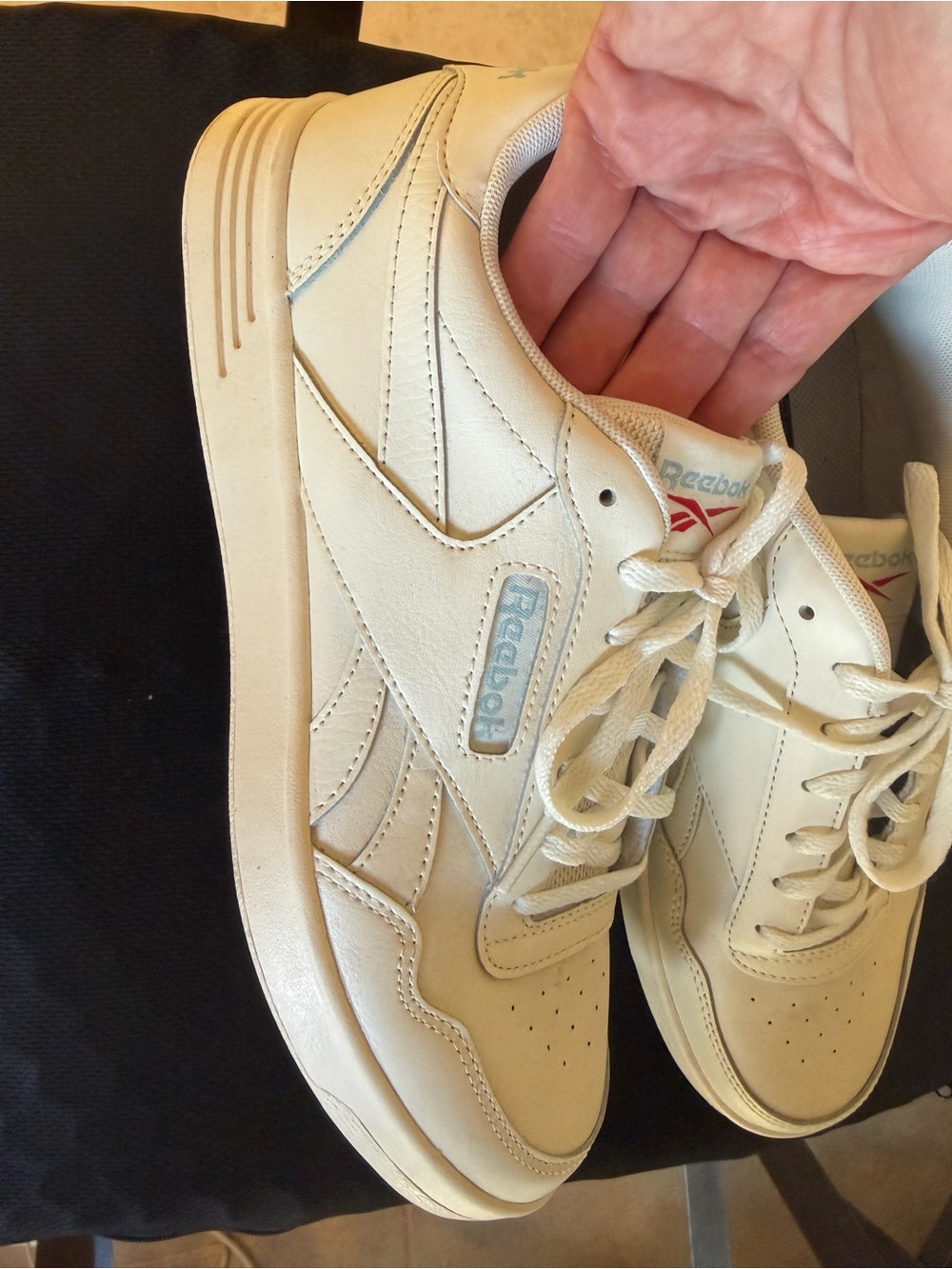 Reebok Women’s Classic Cream Leather Sneaker